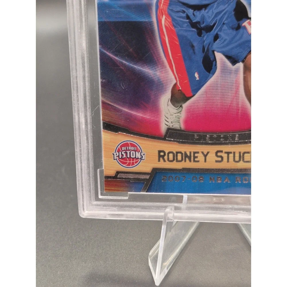 2007 Upper Deck Rodney Stuckey 23 NBA Rookie Box Set Base RC BCCG 10 Pistons